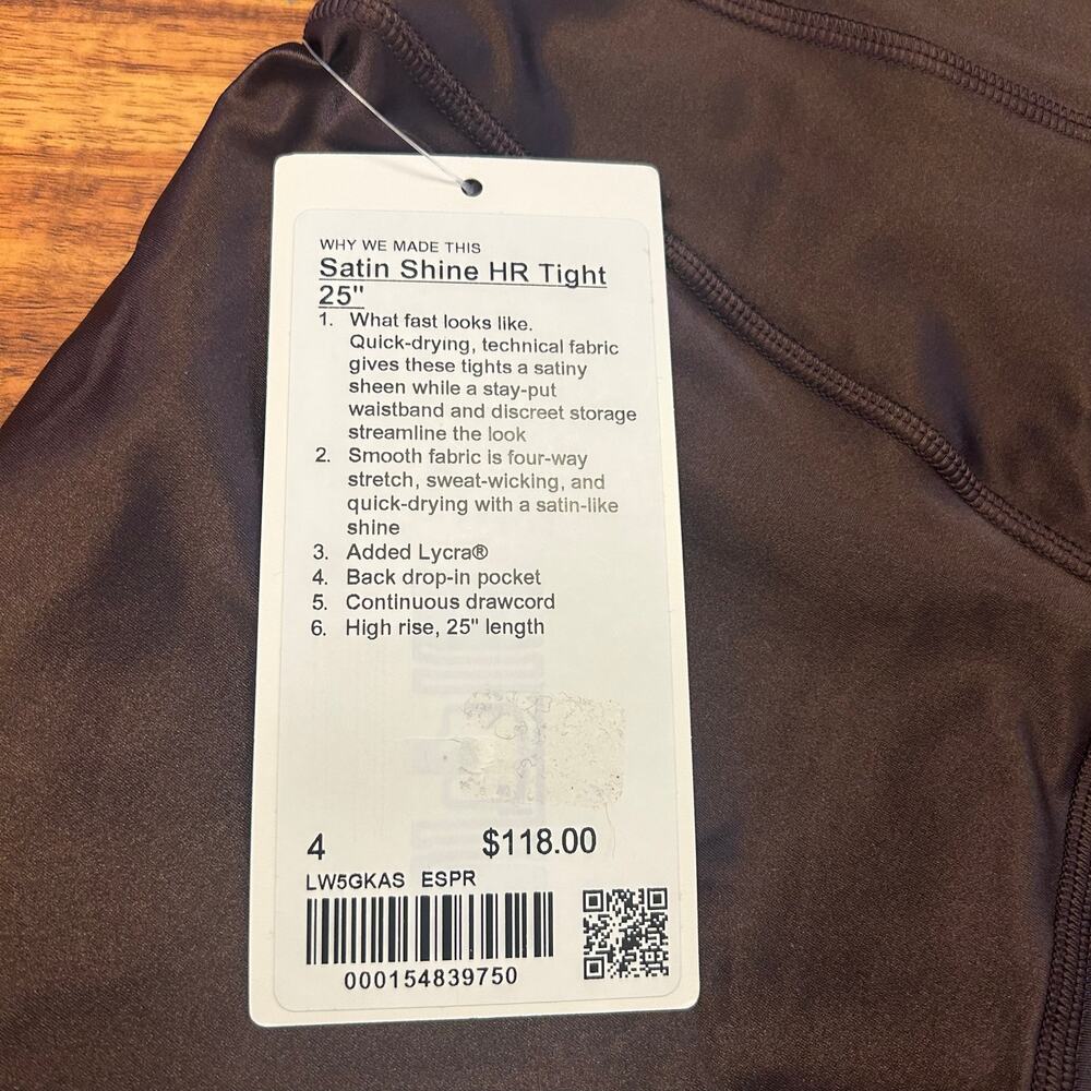 lululemon athletica Chocolate High-Rise Leggings - Picture 8 of 11